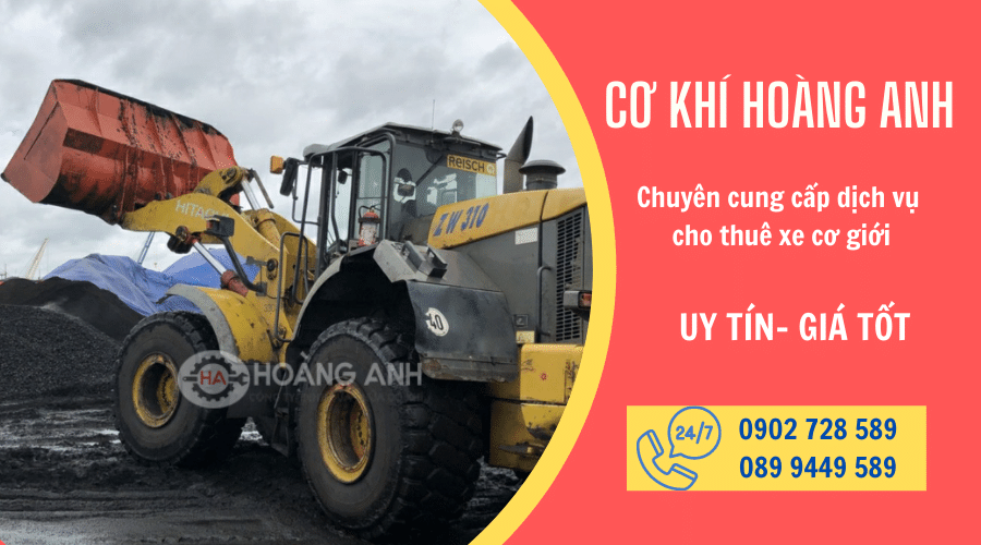 Lợi ích khi thuê xe cơ giới tại cơ khí Hoàng Anh