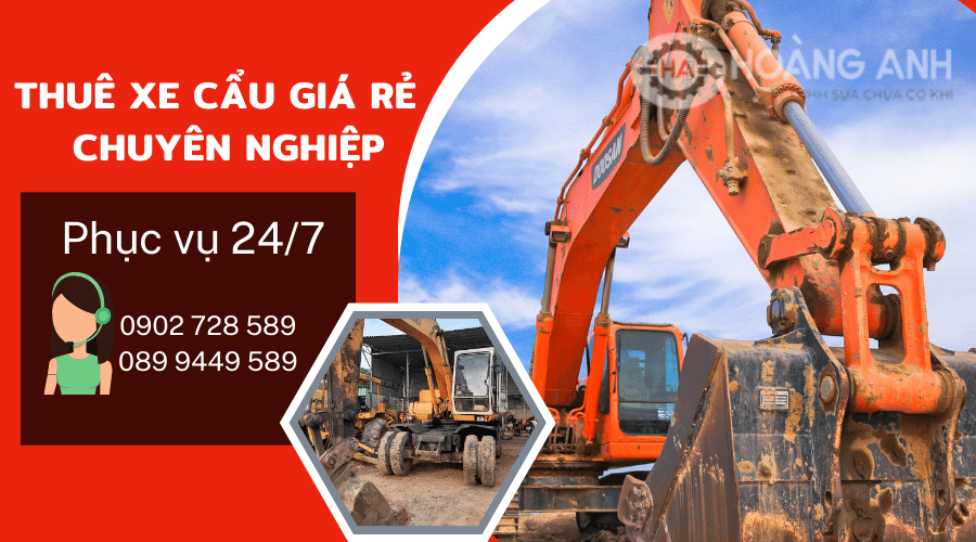Thu&ecirc; xe cẩu gi&aacute; rẻ chuy&ecirc;n nghiệp, phục vụ 24/7