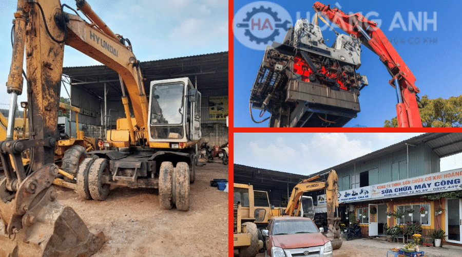 Dịch vụ thu&ecirc; xe cẩu tại cơ kh&iacute; Ho&agrave;ng Anh